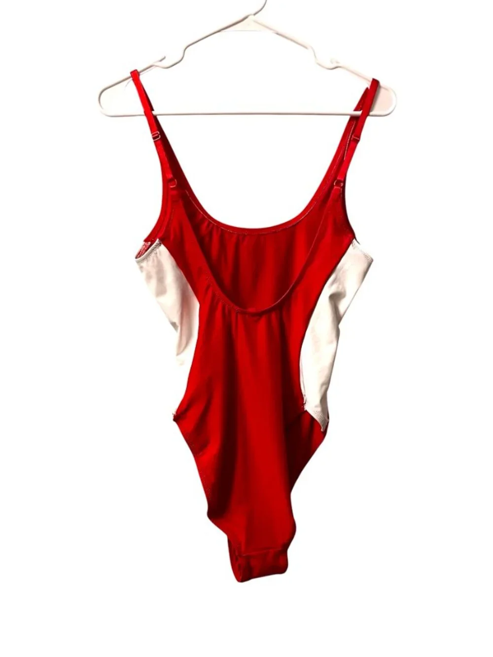 NWT Skims Olympic Team USA Scoop Neck One Piece Swimsuit Red Size Large